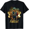 Fallout - New Vegas Trio T-shirt 100% Cotone Magliette Uomo Top