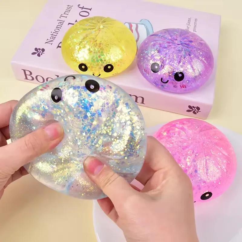 Crystal Dumpling Squishy Pressure Ball Slow Rebound Decompression Toy Reusable Stress Relieving Ball For Home Decoration 2026