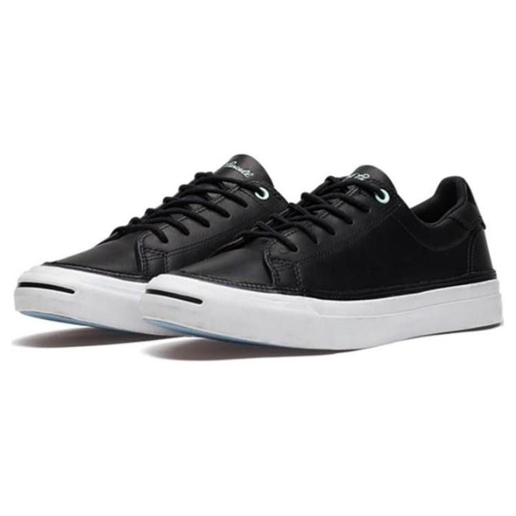 

Новые Converse Jack Purcell 2 Нескользящие, Износостойкие, Легкие Низкие кеды для скейтборда Унисекс Черные 158347C 35