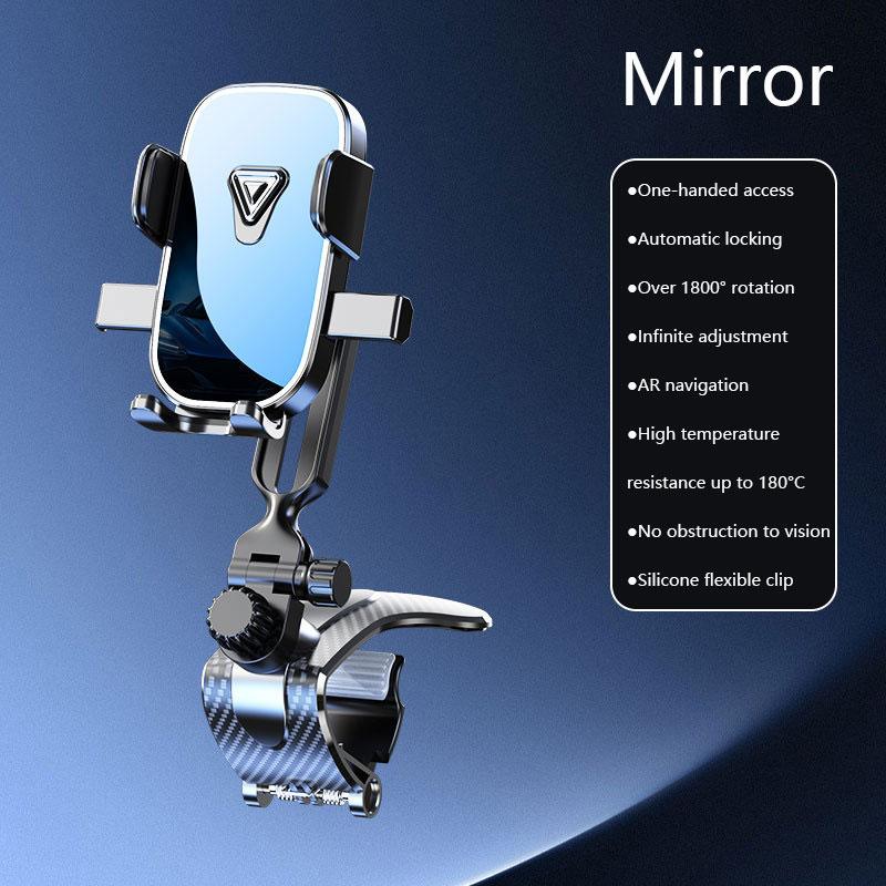 

Car Phone Holder Mount for Dashboard 1800° Rotating Cell Phone Holder for Car Universal GPS Navigation Big Clamp Car Phone Mount