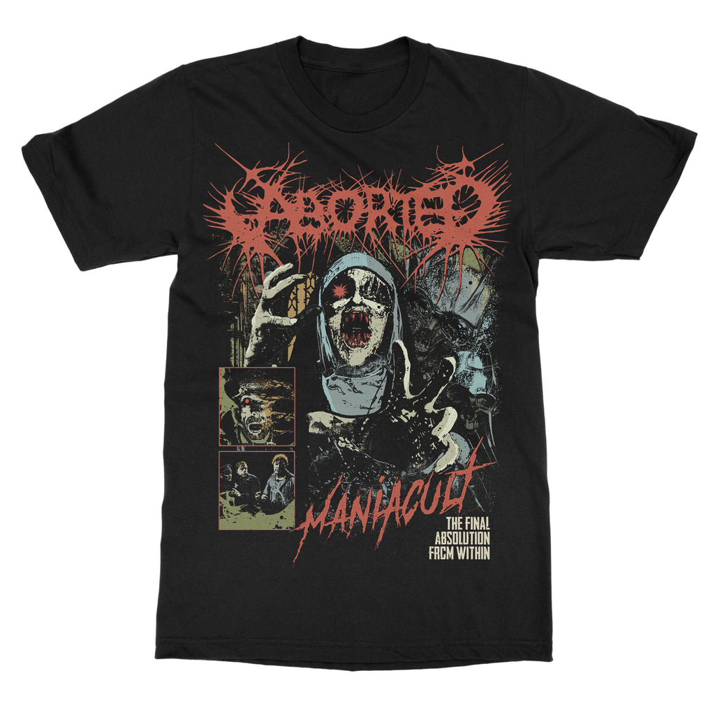 Hot Aborted Band Graphic Cotton Tshirt Unisex Summer Short Sleeve Fashion Brand Tee Luxury Casual Vintage Retro Top