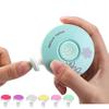 Electric Nail File with 6 Replacement Head Easy To Use Safe Nail Drill Machine for Kids Women Men