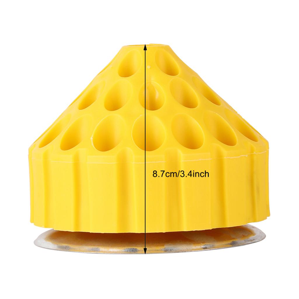 Rotatable Bur Holder Drill Bit Tap Stand Grinding Carving Tools Organizer Box