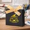 10Pcs Black Graduation Candy Box Gilded Pattern Graduation Gift Box  High-School Graduation