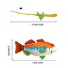 Educational Bath Toys with Imaginative Play, Interactive Learning Magnetic Fishing Game for Color Recognition and Hand-Eye Coordination, Great Gift