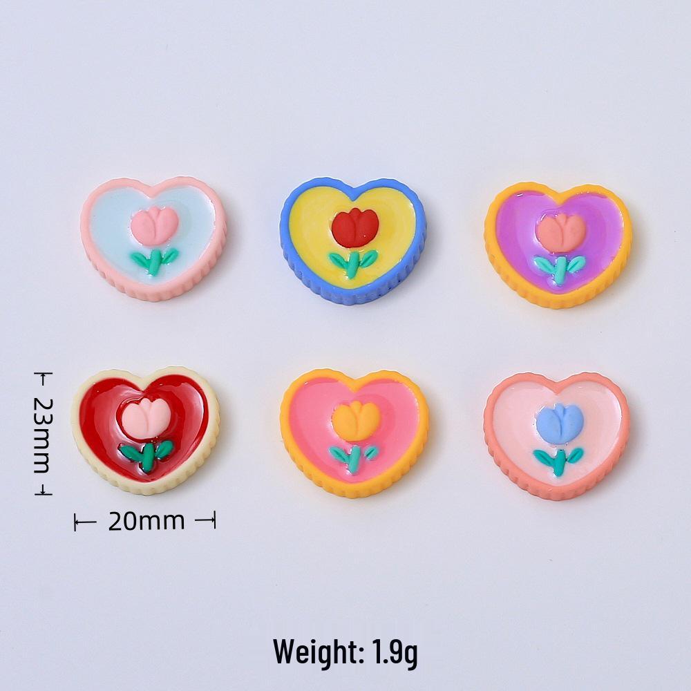 Cherry Cartoon DIY Resin Charms: Drip Oil Cream Glue Accessories  Handmade Ornaments for Crocs