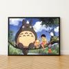 Malen nach Zahlen Bilder zum Malen-Mein Nachbar Totoro Ghibli 50x40 cm
