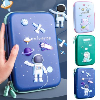 Pieštuko dėklas Didelės talpos animacinių filmų rašiklio laikymo dėklas Patvari vandeniui atspari mokyklinių raštinės reikmenų dėžutė mokiniams