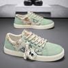 Men's Summer Casual Men's Shoes Canvas Shoes Daily Lazy Shoes Thin Youth Versatile Canvas Shoes