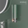 Punch-Free Wall-Mounted Bathroom Dispenser for Soap, Hand Sanitizer & Shampoo