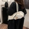 Urban underarm bag women's new high-end bowling bag commuter shoulder bag baguette bag