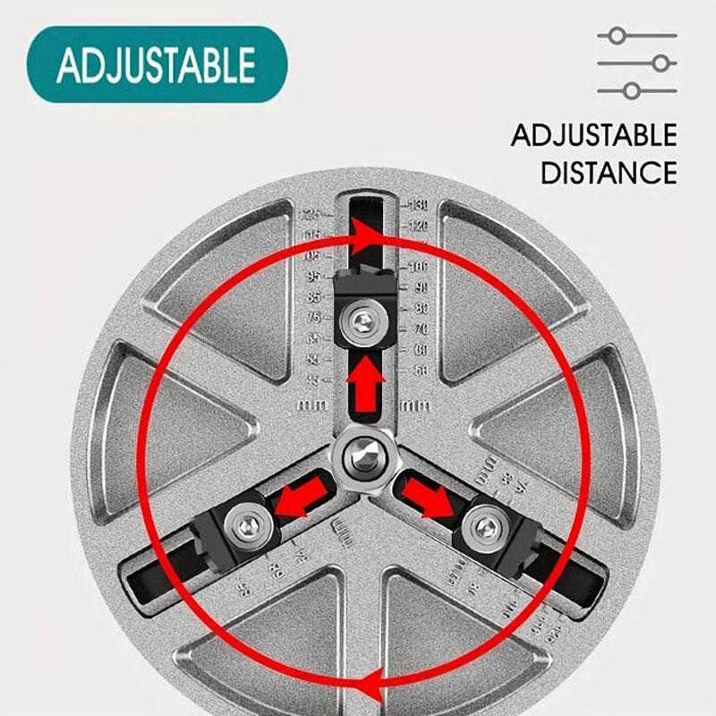 Adjustable Multifunctional Universal Hole Opener Diameter Woodworking Hole Adjustable Opener Diameter Hole Saw 45mm-130mm