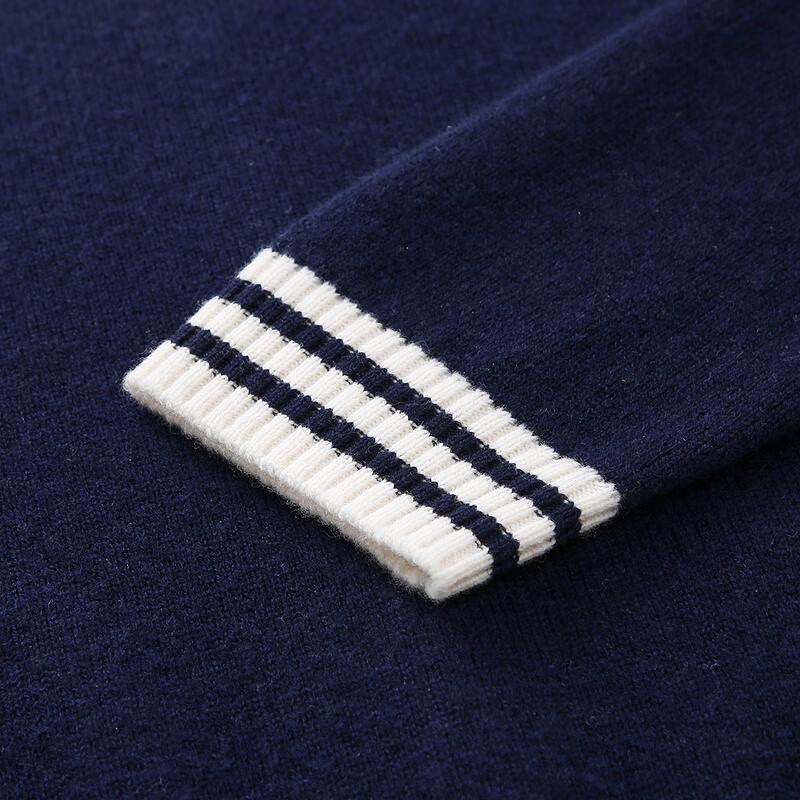 Komomoka Women's College Style 100% Wool Cardigan