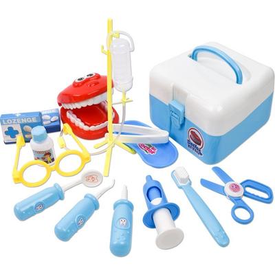 Oz Toy Chika Chika Dental Oyun Çantası Seti, Mavi, Kore popüler oyuncakları