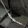 Exquisite Zircon Wisteria Flower Korean Design Lovely Elegant Bracelet for Women Girls High-end Jewelry Wedding Party Cute Gifts