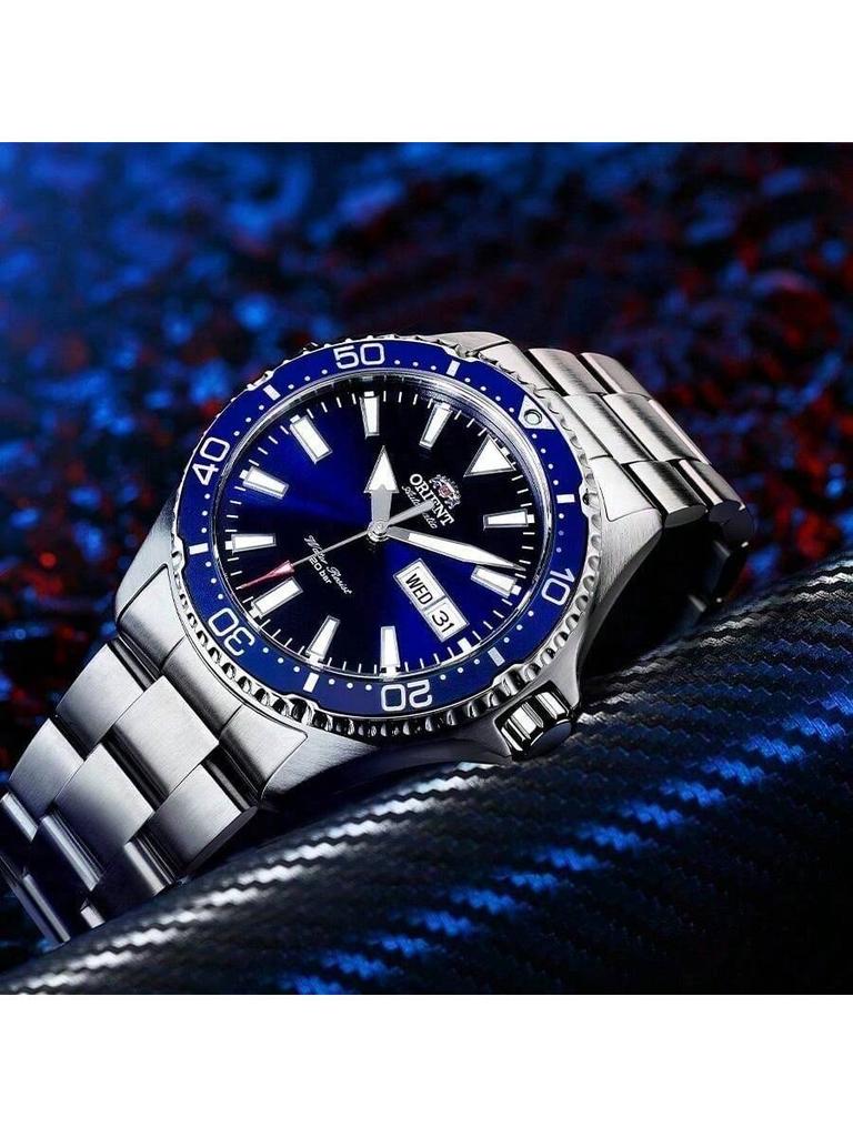 Pełnoautomatyczny zegarek mechaniczny męski zegarek prezent świąteczny tarcza wielokolorowa opcjonalna wodoszczelny RA-AA0002L19B