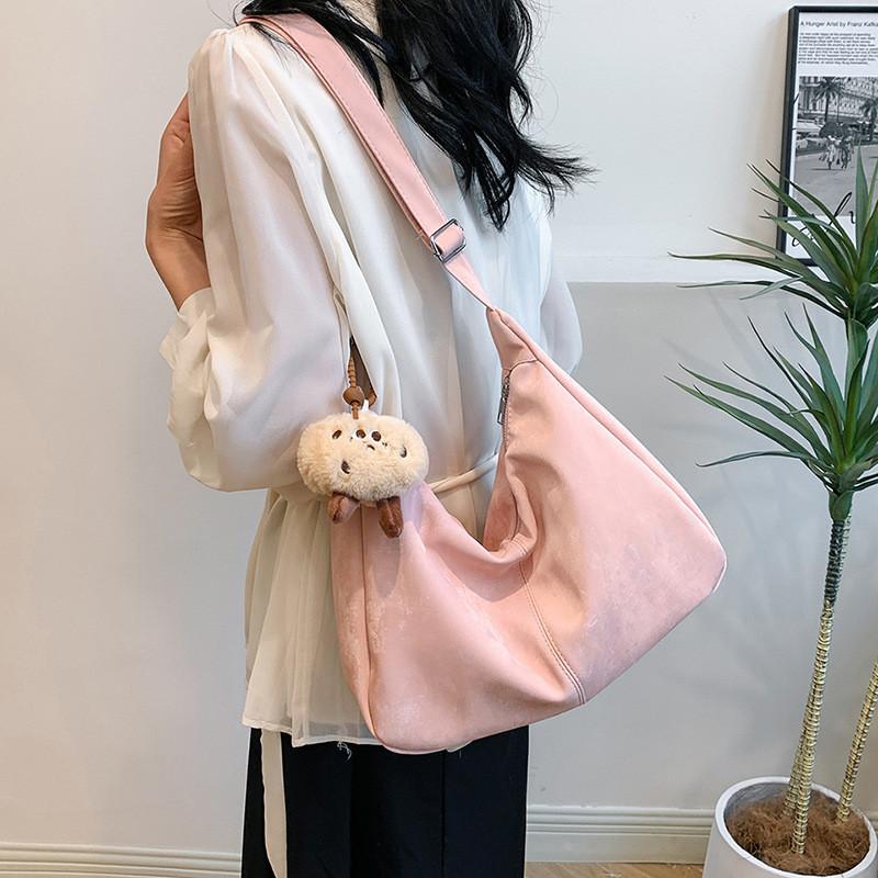 Trendy Street Style Pu Tote Bag For Women 2024 Summer Fashion Large Capacity