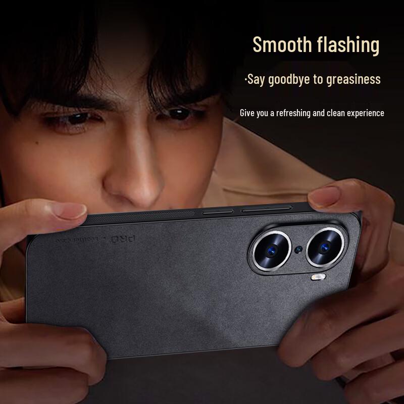 Luxury Lambskin Feel Full Lens Protection Phone Case for Honor 60/60 Pro