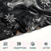 1PC High Mountain Cattle  Print FlAannel Blanket, High quality Comfortable for All Seasons, Home Decor, Warmth and Comfort