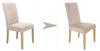 Cool Beige Velour Elastic Chair Cover [21We]