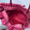 PRADA Shoulder Bag Bag Logo ribbon 2WAY bag Hand Bag Nylon pink