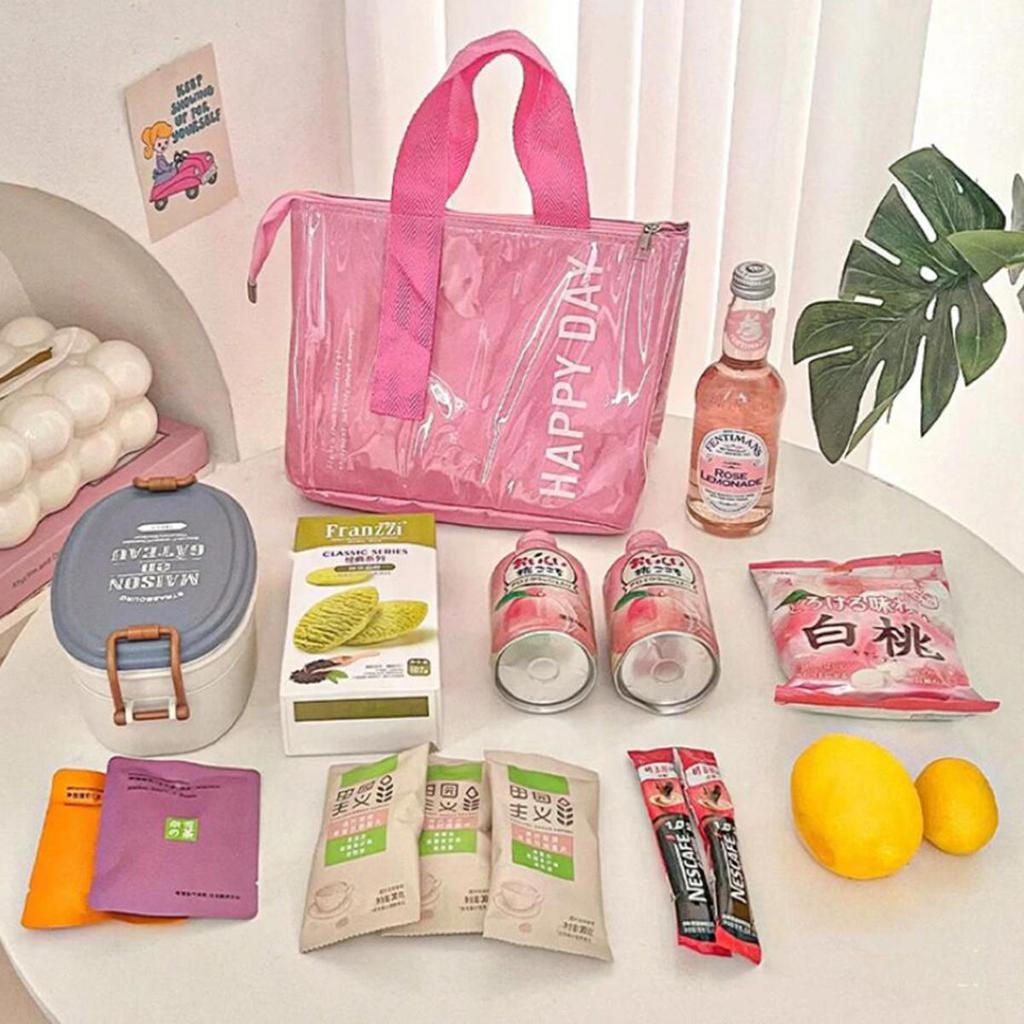 Thickened Waterproof Thermal Lunch Bag Large Capacity Food Insulated Storage Box Picnic Cooler Meal Bag for Adult Kids