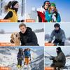 Winter Neck Warmer Men Ski,Neck Gaiter Face Scarf Women,Fleece Scarf Men Gaiter,Thick Windproof Scarve Thickened Cycling Knitted