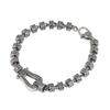 New Bracelet with Retro Vintage and Minimalist Design, Trendy Belt Buckle Shaped Bracelet for Men and Women