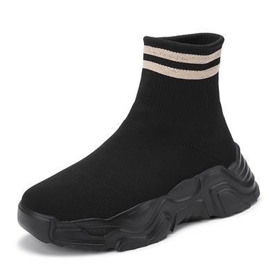 Women's Spring and Autumn Breathable Casual Sports Shoes, High-top Loafers, Tennis Running Shoes, Women's Bare Boots