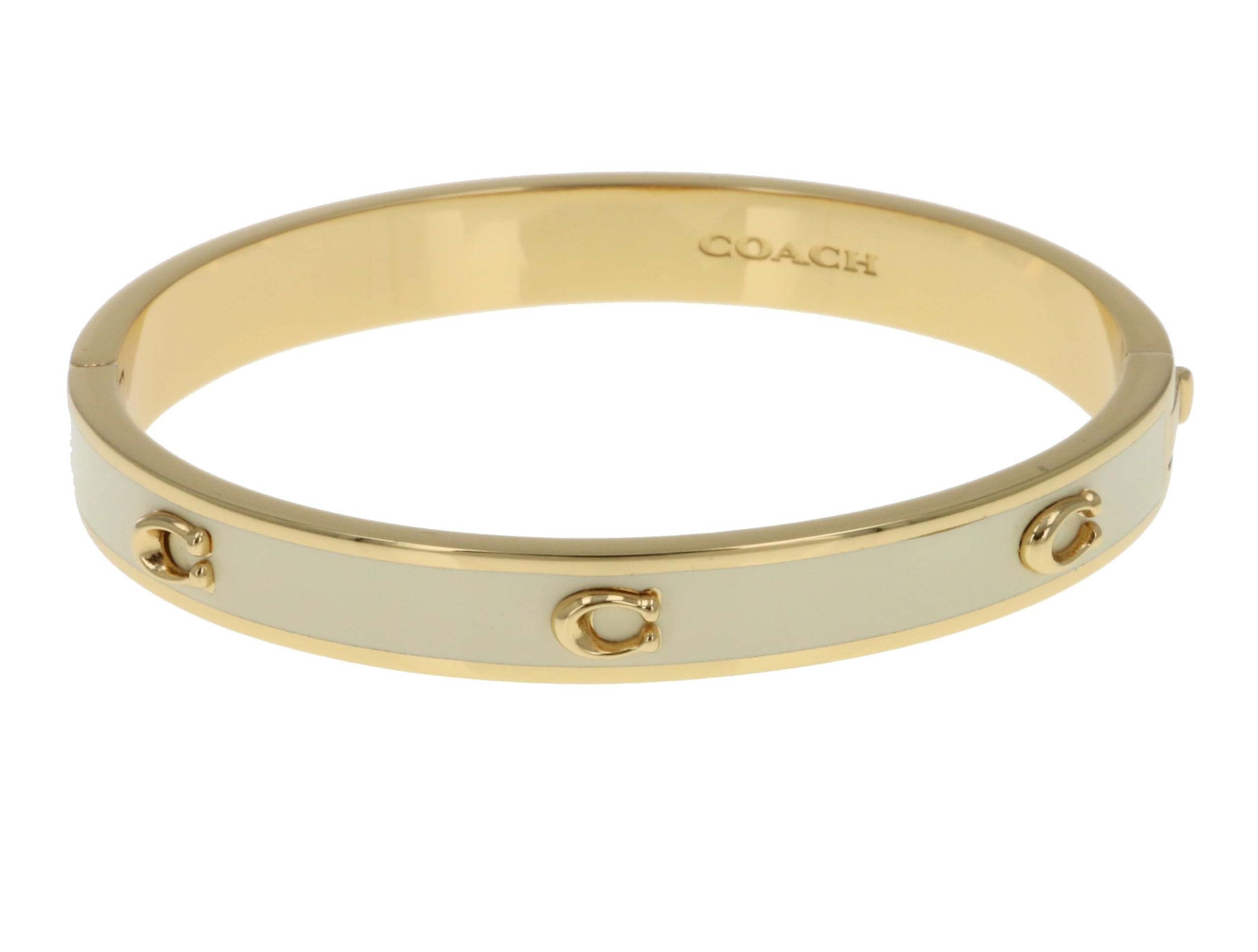 

Brass bangle bracelet 37422719GLD100 [Coach] [Item] золотий