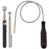 BHBL 3 Pack Magnetic Pickup Tool- Extendable Magnet, Telescopic Magnetic Pick-Up Tool, Bendable Flexible Magnetic Pickup Tool