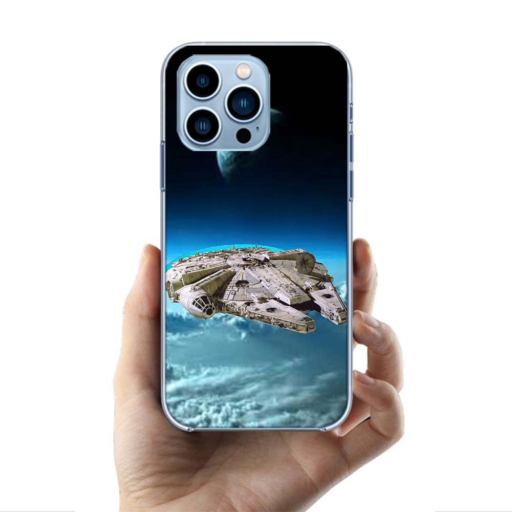 Millennium Falcon in Space Cases Phone Case For Iphone 17E 16E 17 Air 16 Pro Max 15 Pro 14 Plus 11 13 12 Mini Cover Cases Compat