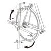 Aluminum Bicycles Derailleurs Hanger Alignment Tool With 360 Degree Rotations For Precise Rear Wheel Adjustment