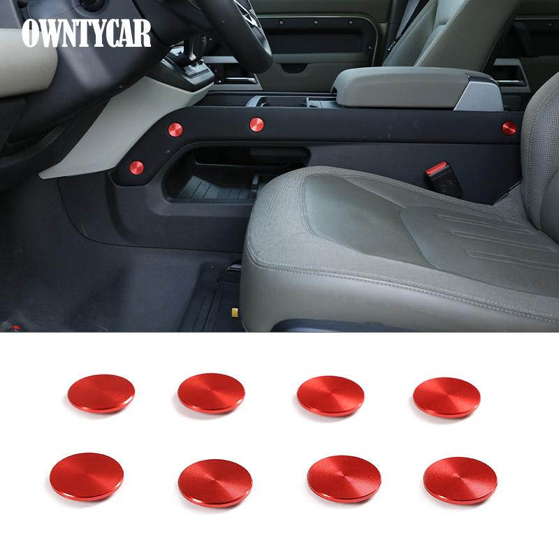 

Aluminum Alloy For Land Rover Defender 110 130 2020-2024 Car Door Screws Protection Decorative Covers Trims Car Accessories
