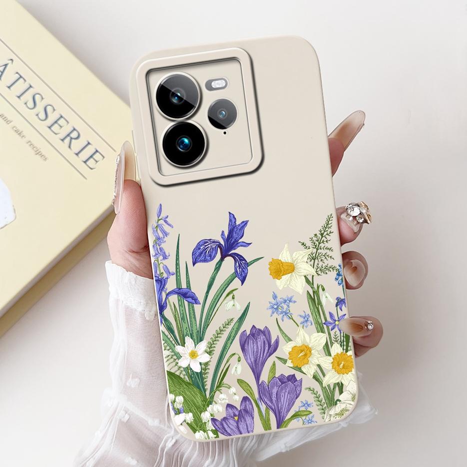 For Realme GT7 Case GT 7T 5G RMX5061 Luxury Art Painted Cover Soft Silicone Case For Realme GT 7 Pro GT7 T RealneGT 7T 5G Fundas
