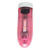 Portable Mini Keychain LED Light Torch Rechargeable IPX6 Type C Small Outdoor Keyring Flashlight 400LM Transparent Pink