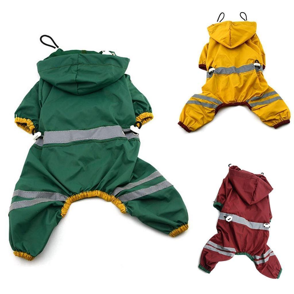 Coat Pet Rain For Small Puppy Dogs Jacket Cute Casual Waterproof Dog Clothes