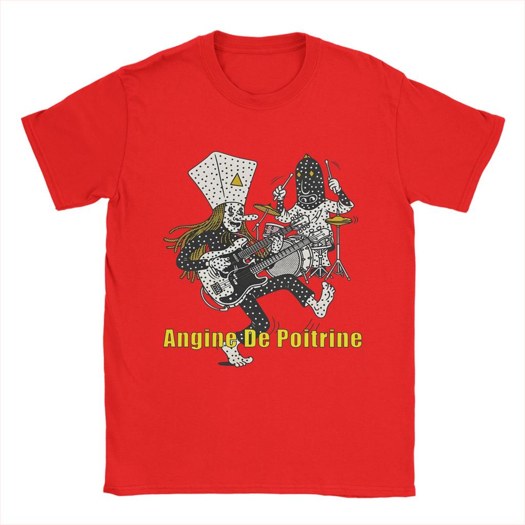Angine De Poitrine Rock Band Cotton T Shirt For Unisex Summer  YK Funny T Shirts Leisure Tee Shirt Plus Size Hot Sale Tops
