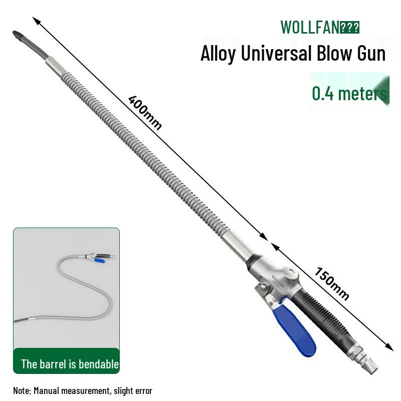 Pneumatic Air Duster Gun with High-Pressure Blow Pipe