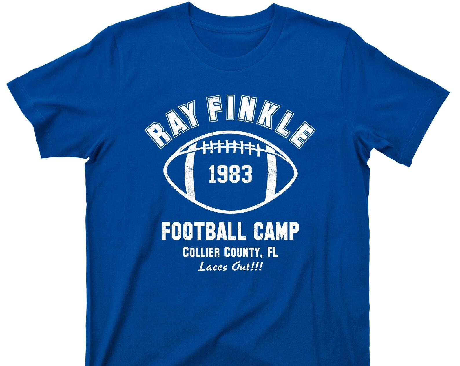 Ray Finkle Football Camp Laces Out T Shirt - Ace Ventura Pet Detective TShirt S