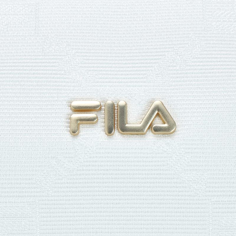 New FILA PU Leather Fabric Shoulder Bag Women's White F13W331162F-WT