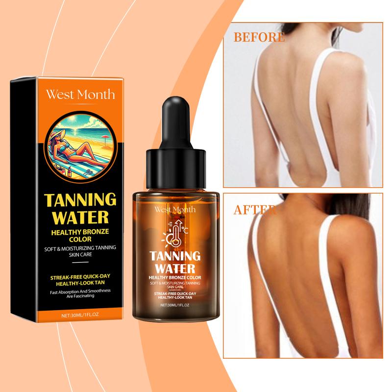 

30Ml Deepening Tan Serum Preventing Sunburn Darkening Golden Glow Sexy Browning Moisturizing Beach Sunbathing Tanning 1pcs