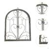 Metal Wall Decor with Arched Window Theme