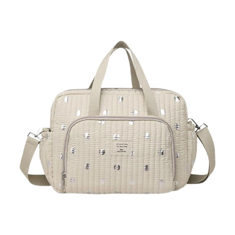 Stylish and Spacious Diaper Bag Organsier with Water Resistant Design for Trendy Moms Multiple Carrying Styles 1