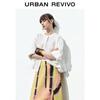 UR Women's 2025 Autumn Loose-Fit Cotton Pullover Shirt