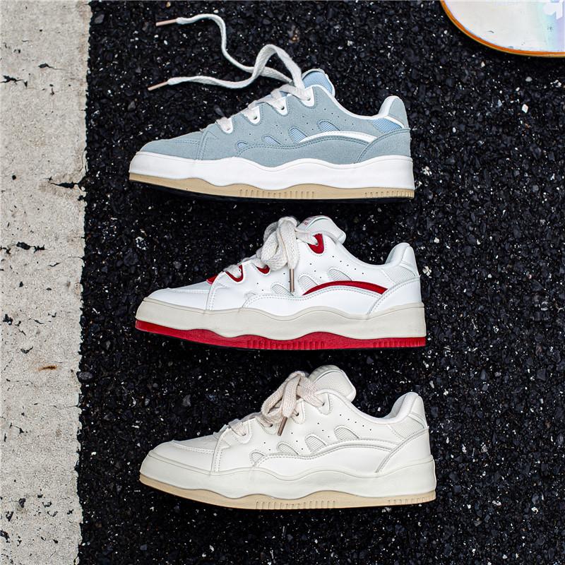 2024 New Men's Women's Couple Low Top Skateboarding Shoes Breathable and Versatile Lightweight Vulcanized Shoes Tenis Masculino