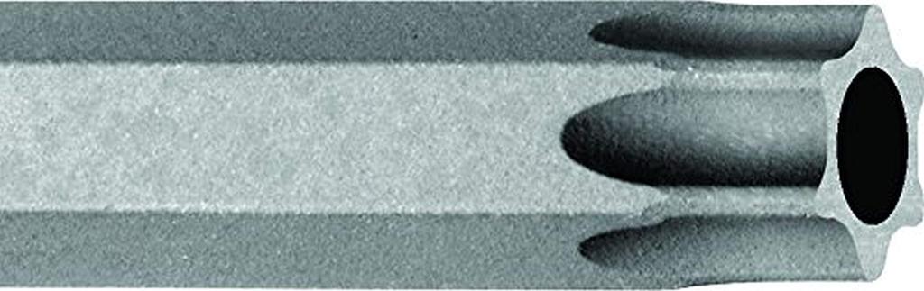 Black Set of 8 [BONDHUS] Torx® L-wrench Tamper-proof Set, Dyed, (TR9, TR10, TR15, TR20, TR25, TR27, TR30, TR40) TR-TL8 No.32434