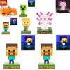 Minecraft 3d Character Night Light With Led Glow For Kids Bedroom Decor