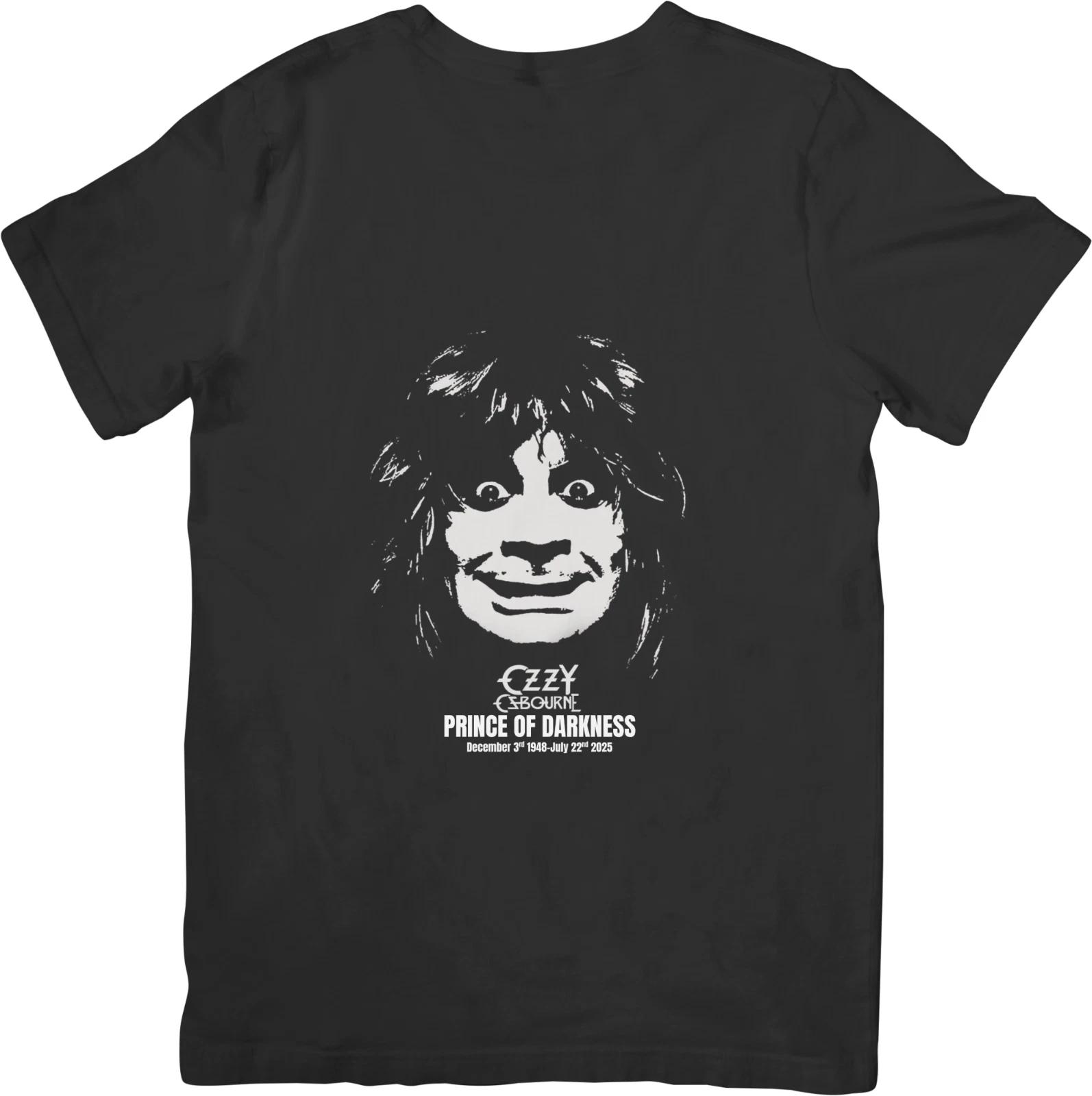 

Оззи Обурн Хэви-метал Музыка Подходит для мужчин и женщин Качественная хлопковая футболка Черная 3XL