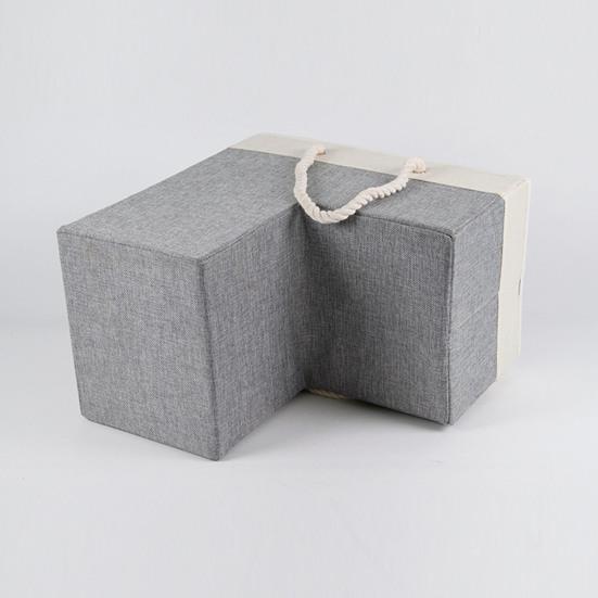 Treppenkorb mit Griffen Aufbewahrungstasche für Kleidung Faltbar Großes Fassungsvermögen Kinderspielzeug